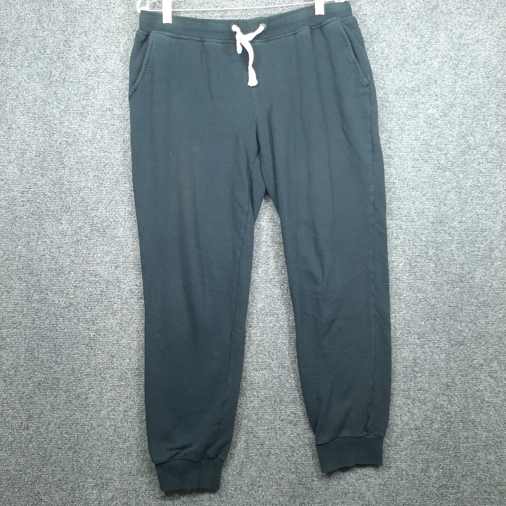 UGG Joggers Large Black Mens Cotton Blend Drawstring Sweatpants L